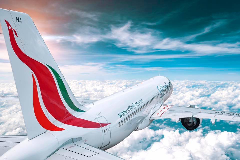 SriLankan Plane mid-air