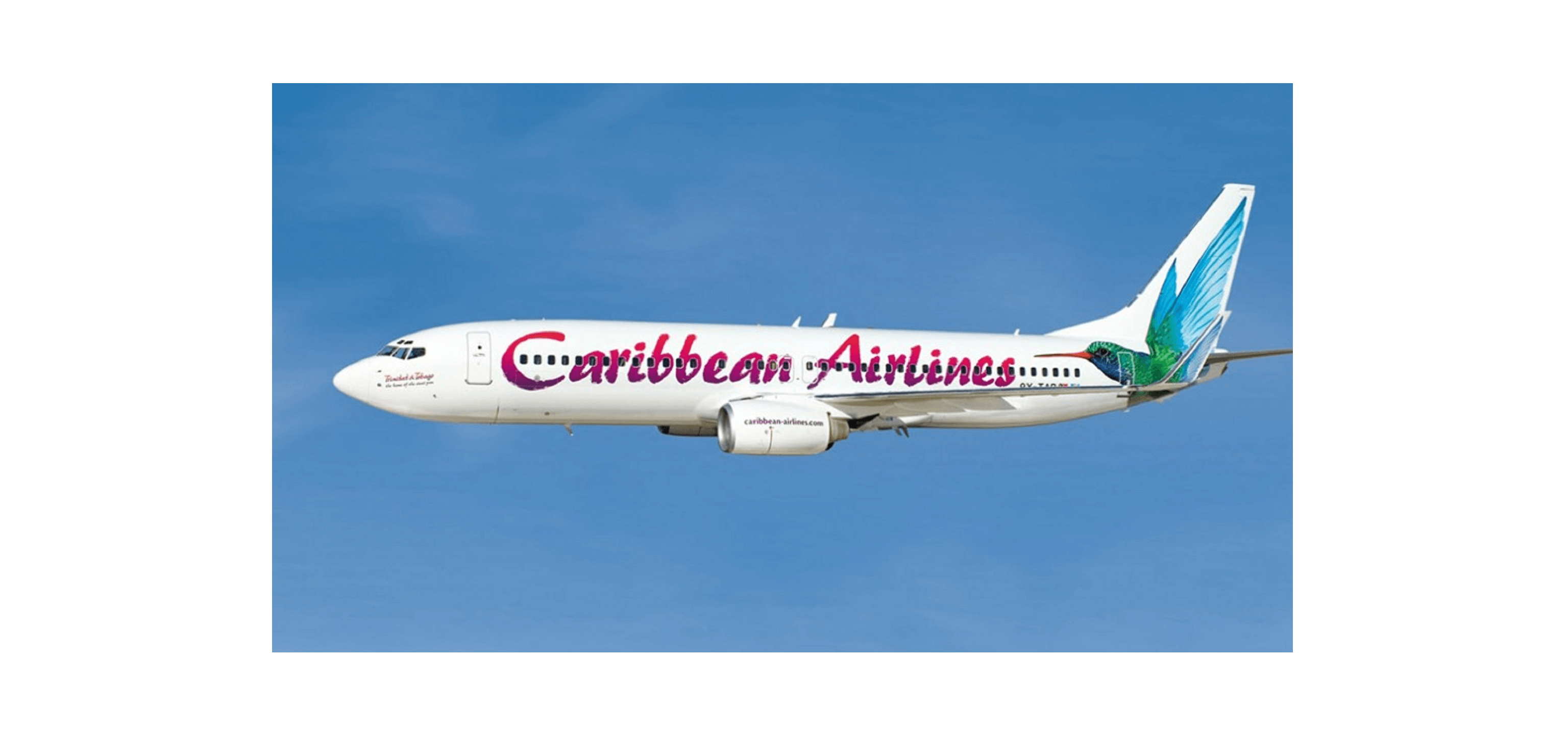 caribbean airlines plane impression