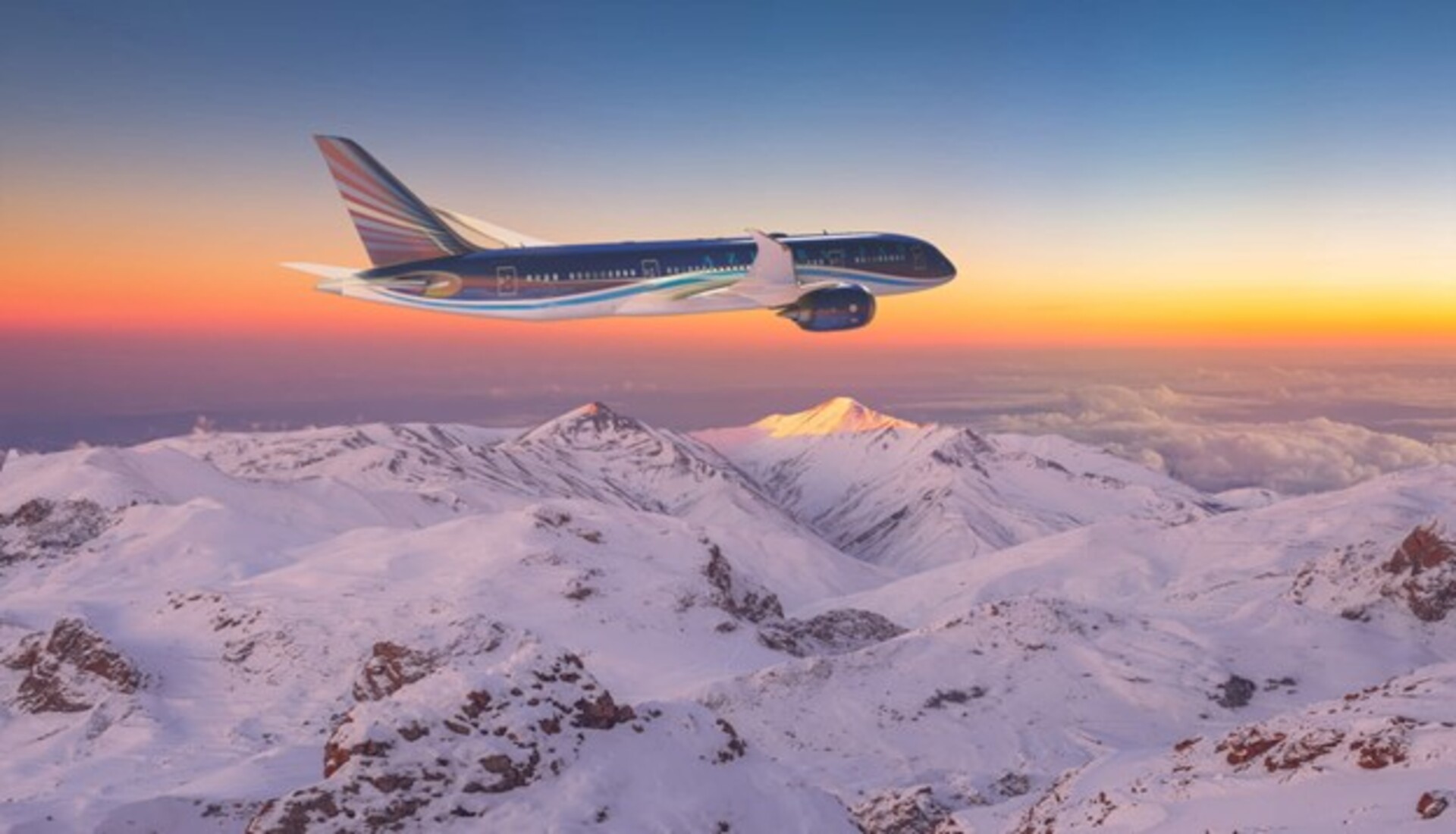 In-flight AZAL B787