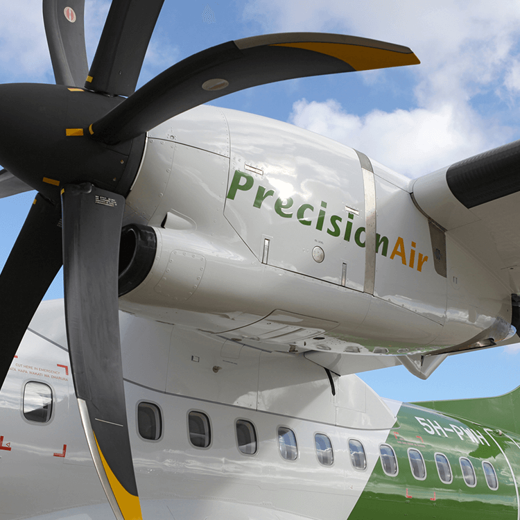 precision air group travel airplane