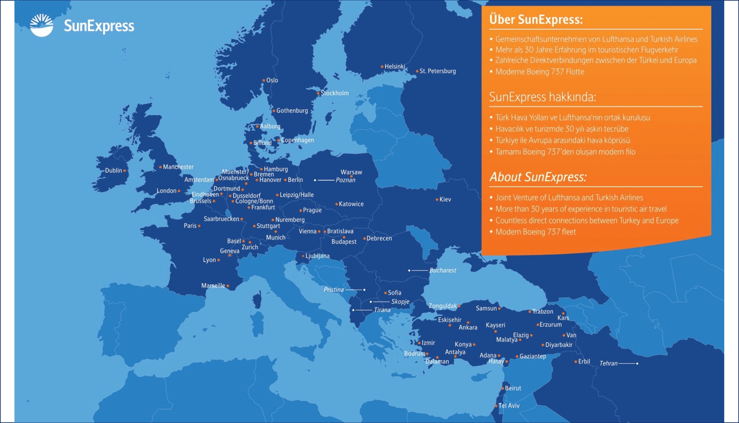 sunexpress route map